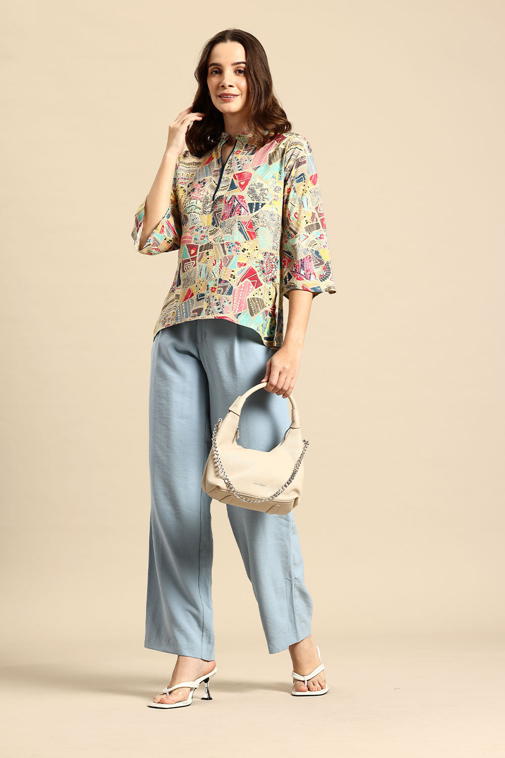 Art Patch Kurti
