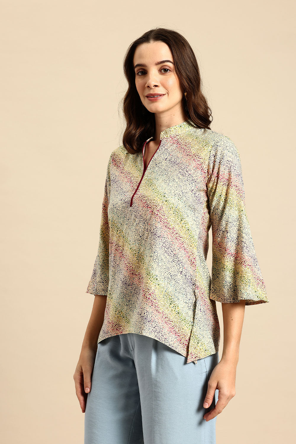 Dot Bloom Kurti