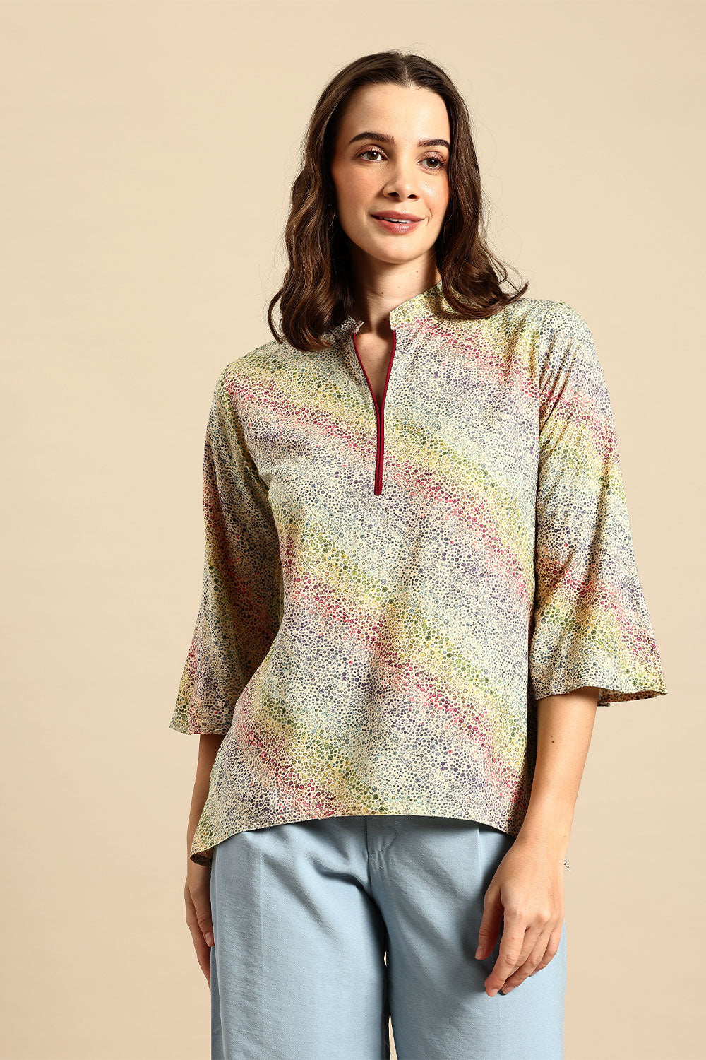 Dot Bloom Kurti