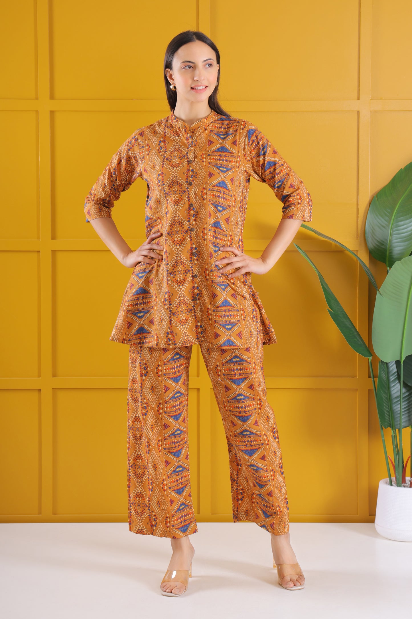 Golden Blaze Set Co-ord Set