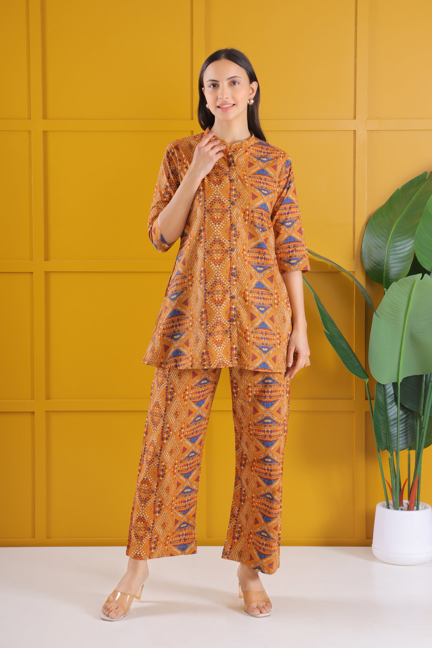 Golden Blaze Set Co-ord Set