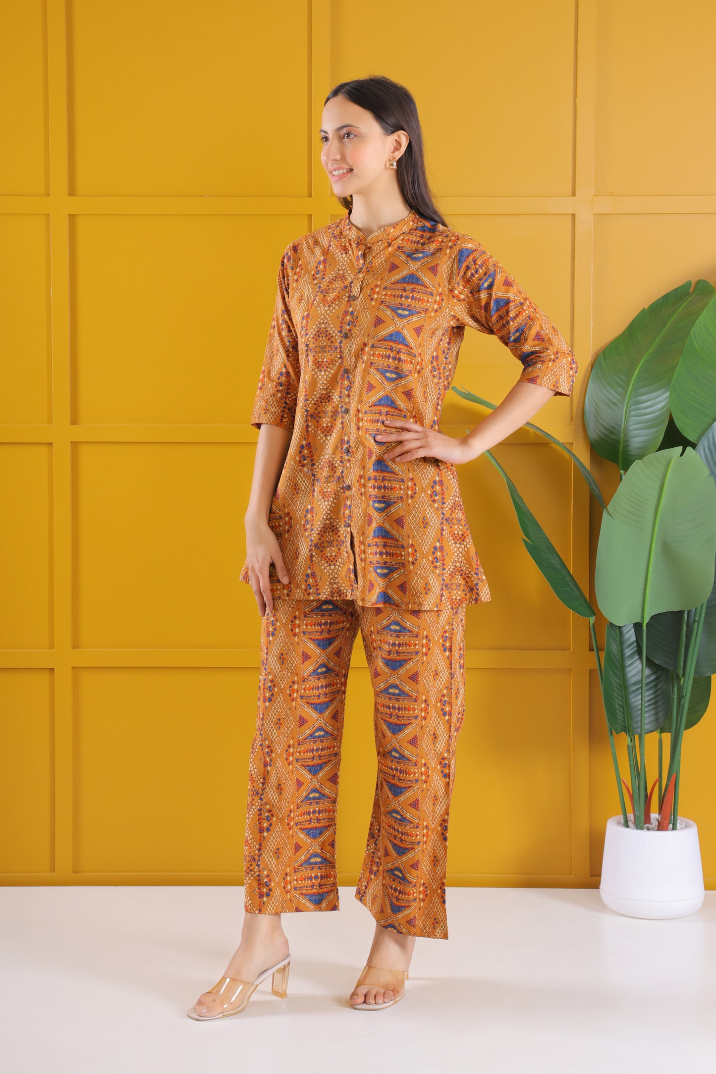 Golden Blaze Set Co-ord Set