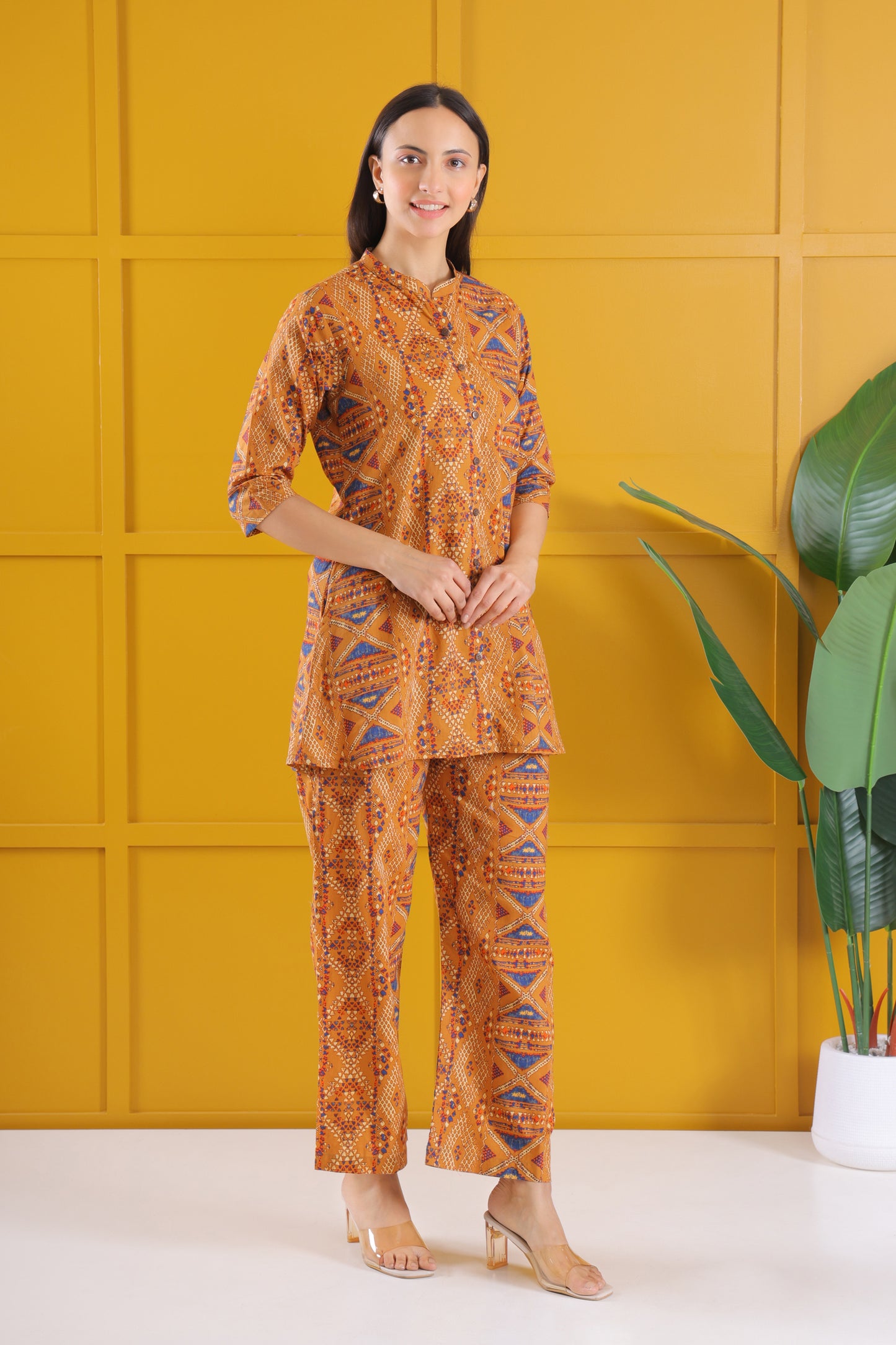 Golden Blaze Set Co-ord Set