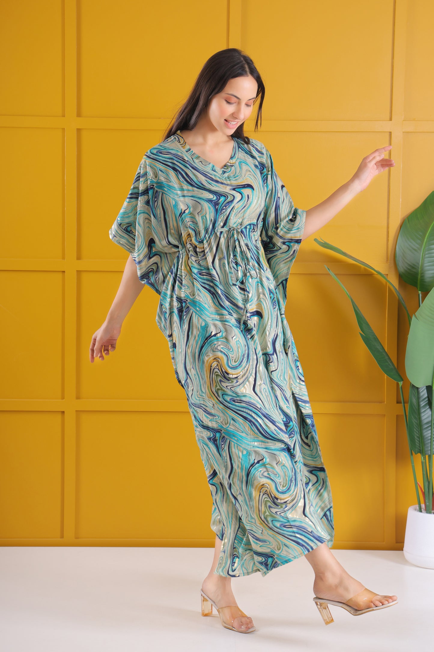 Ocean Breeze Maxi Dress