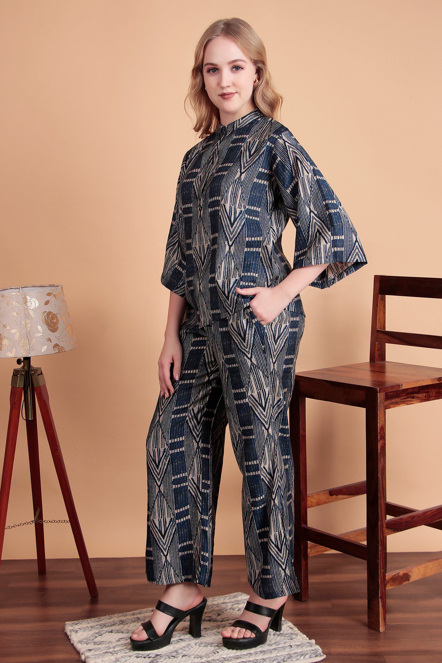 Swarna Weave Co-Ord Set