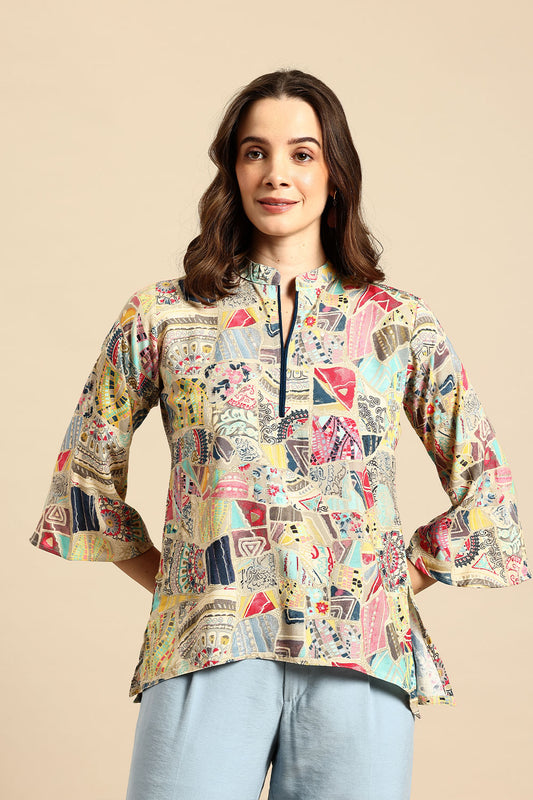 Art Patch Kurti