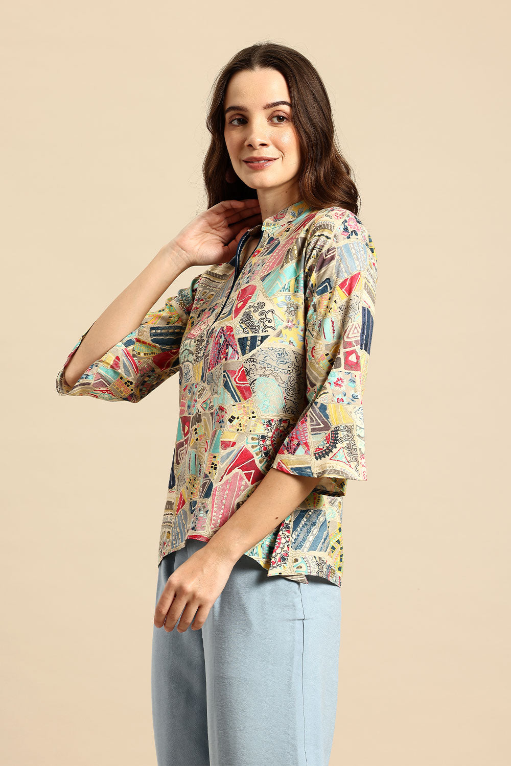 Art Patch Kurti