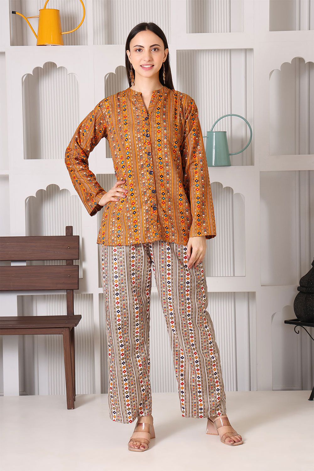 Autumn Vibe Ensemble Co-Ord Set