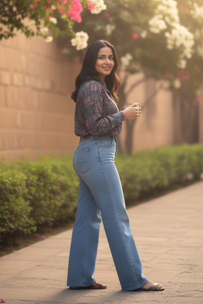 Black Heritage Coat Collar Shirt