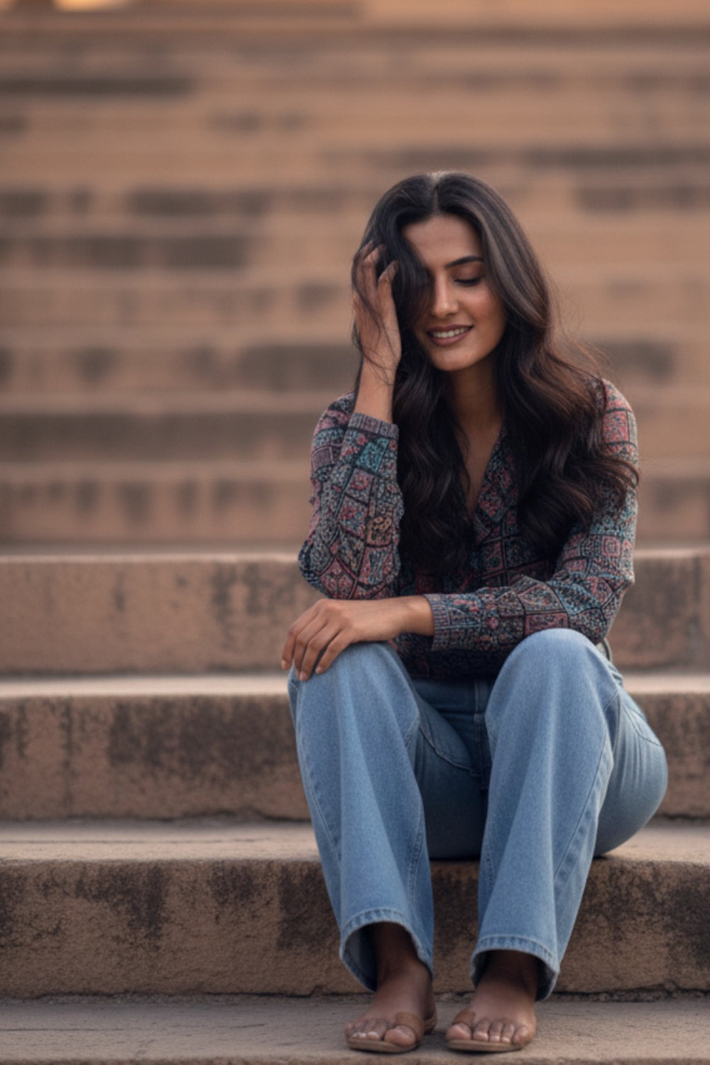 Black Heritage Coat Collar Shirt