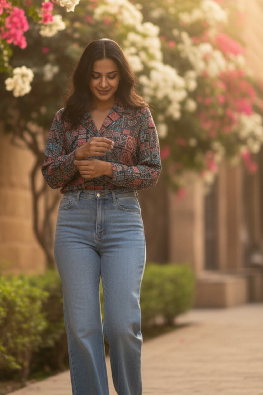 Black Heritage Coat Collar Shirt