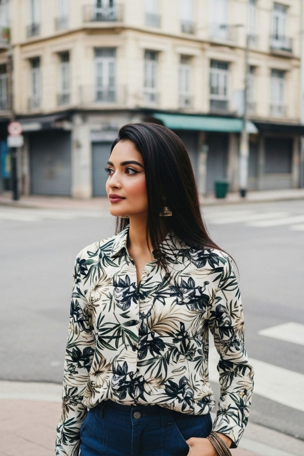 Leaf Breeze Regular Shirt