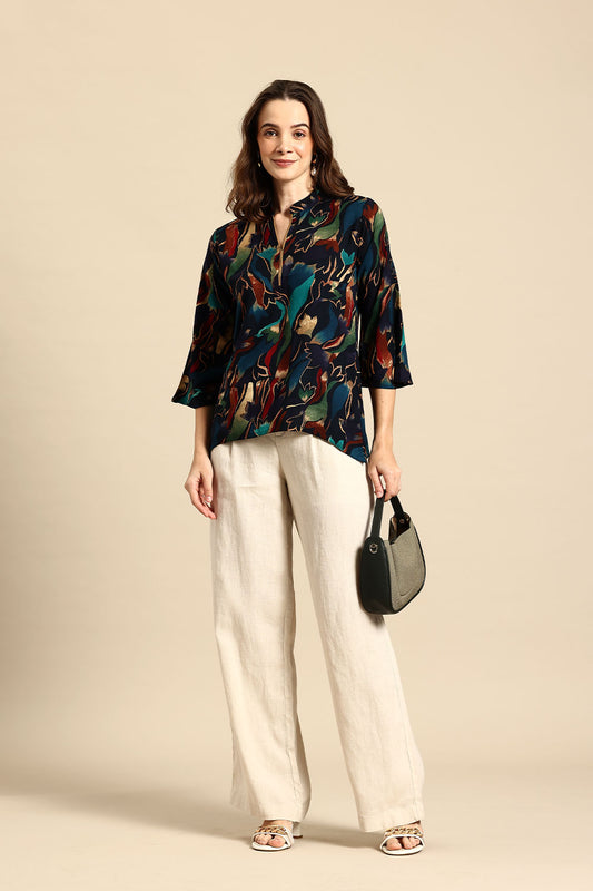 Olive Bloom Kurti