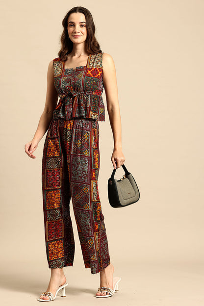 Royal Garden Co-Ord Set